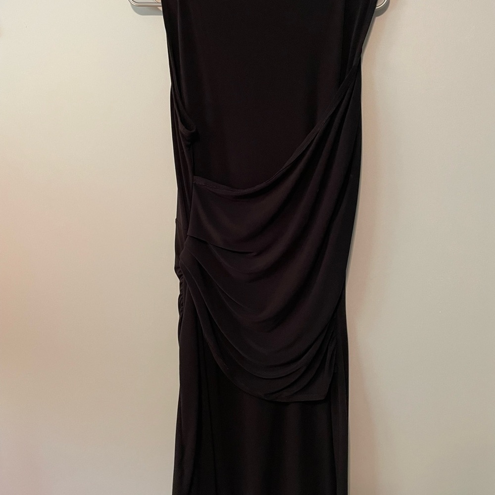 Midi black dress